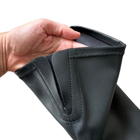 NEW Aerosoles Tarra Over-the-Knee Boots Black - Picture 7 of 13